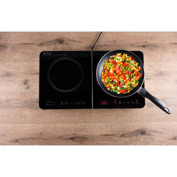 ALPINA Kogeplade Induktion Dobbelt 3500W