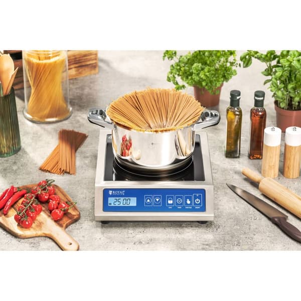 Royal Catering Induktionsplatta - 3500 W - LCD