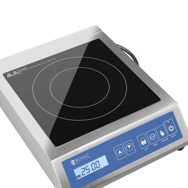 Royal Catering Induktionsplatta - 3500 W - LCD