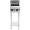 Miniatyrbild 5 av 6: Royal Catering Induktionsplatta med bas - 2 x 20 cm - 10 nivåer - Timer - Royal Catering