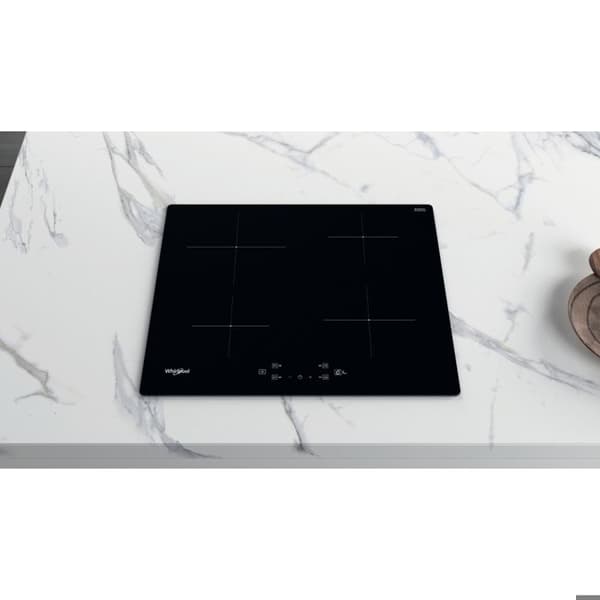 Induktionshäll - WHIRLPOOL - WSQ2160NE - 4 brännare/boosters - 7200 W - Bredd 60 cm