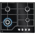 Miniatyrbild 1 av 5: ELECTROLUX gasbord i glas - 4 brännare - l63 XL72 X 16cm - KGG64362K