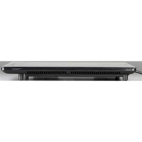 BRANDT Induktionshäll 1 brännare 2000 Watt 10 kokplatser TI1SLIM svart