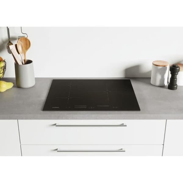 Induktionshäll -ROSIERES - 3 brännare - L 60 cm - RCM633IS/G3 - Svart
