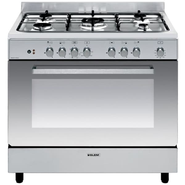 E-KOKER 90 X 60 CM ROSTFRITT STÅL - CAT GLEM MULTIFUNKTIONELL EL UGN - GE960CBIX2 Rostfritt stål