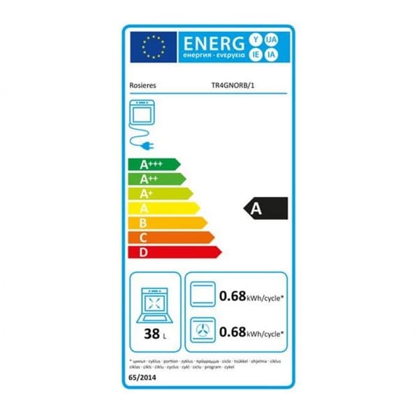 Rosieres Kombinerad gasspis diskmaskin 60cm 6c 56db vit - TR4GNORB/1