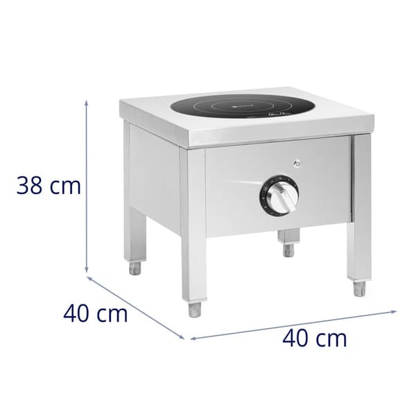 Royal Catering Induktionsplatta - 29.5 cm - fristående - Royal Catering