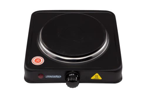 Mesko Home MS 6508 kogeplader Sort bordplade Forseglet plade 1 zone(r)