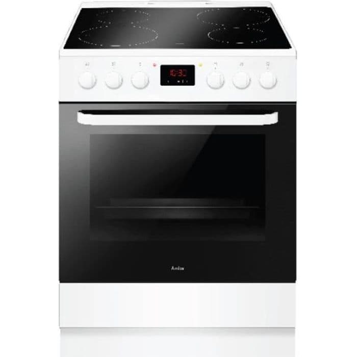 amica 65l vitrokeramisk spis 4 brännare vit acv3504b CDON