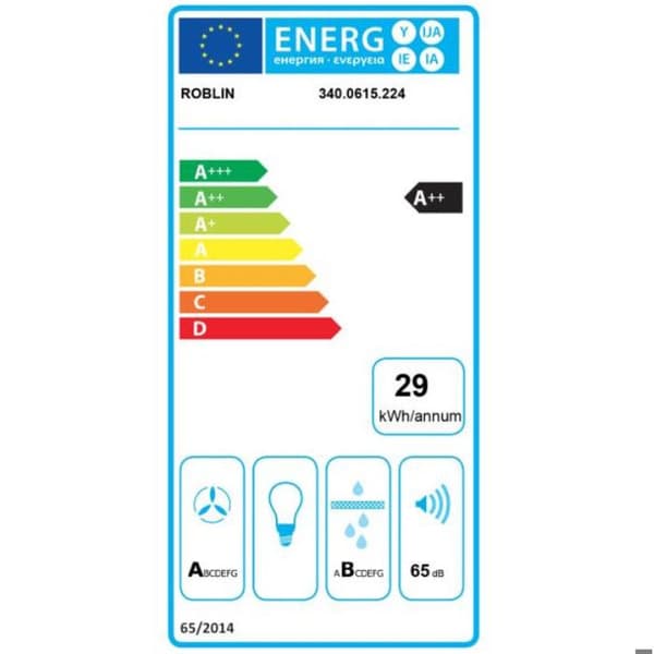 Häll - Roblin - Induktion - 4 brännare - 2 flexibla zoner - 3,7 kW