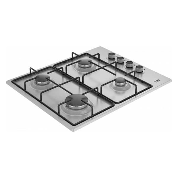 Beko Kaasuliesi Liesi Higg64103sxn 60 Cm 4 Polttimet Hopeinen
