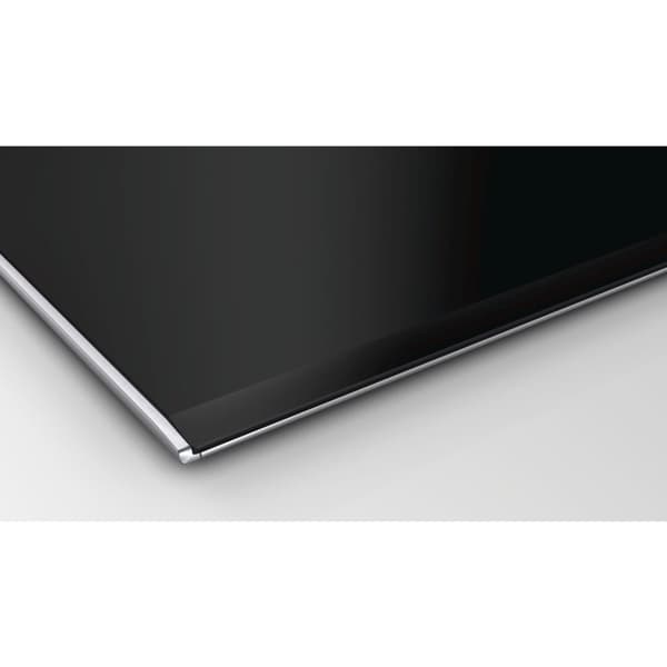 Bosch Serie 8 PKN675DP1D keittotaso Musta, Ruostumaton teräs Sisäänrakennettu keraaminen 4 vyöhykettä