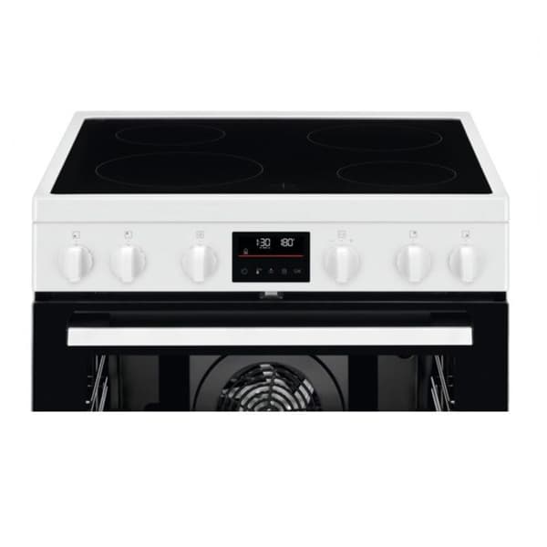 Electrolux 73l vitrokeramisk spis 4 brännare vit - LKR64890AW