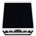 Miniatyrbild 4 av 5: Electrolux 73l vitrokeramisk spis 4 brännare vit - LKR64890AW