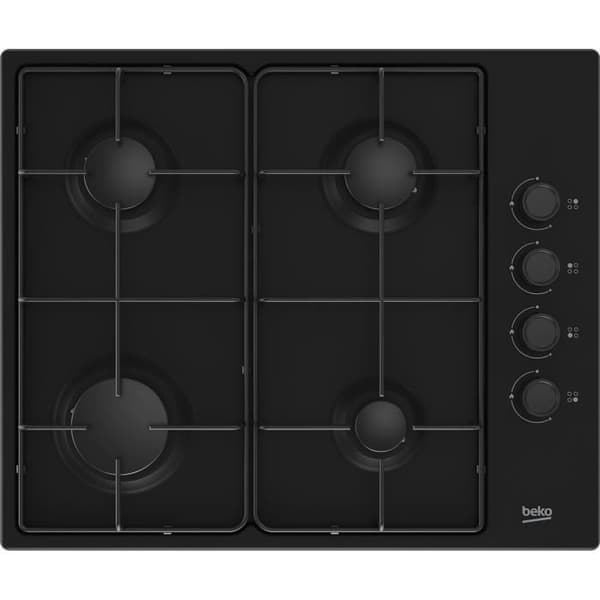 BEKO HIBG64120SB INTEGRERAD SVART PLATTA (PLACERING) 60 CM GAS 4 ZONER
