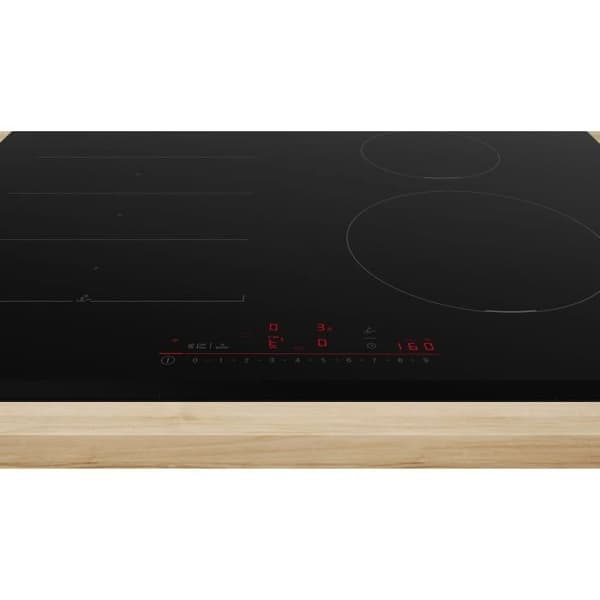 Bordinduktion - BOSCH SERIE 6 PIX631HC1E - 4 brännare - 7400 W - Multitouch+ - Flexzon - Svart