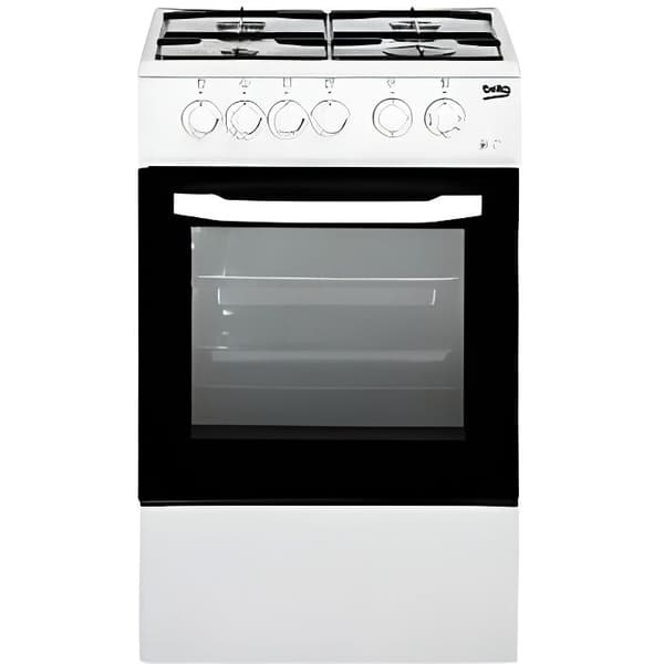 BEKO GASORTIMENT MED ELEKTRISK UGN CSS42014FW 54LT