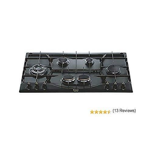 Hotpoint PHN 960MST (AN) R-HA häll - Gas - 5 element - Svart - 87 cm