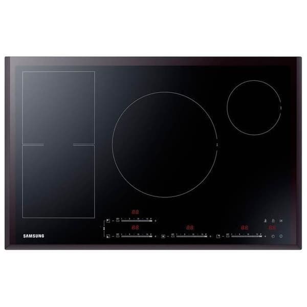 Induktionshäll - Samsung - NZ84F7NC6AB - 4 kokzoner - 7,2 kW - Svart glaskeramik