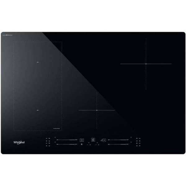 Induktionshäll - Whirlpool - WL S2177 CPNE - 4 brännare - Vitrokeramik - 77 cm Svart