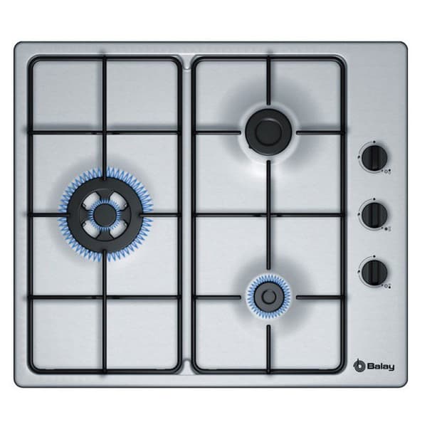 Balay Kaasuliesi Liesi 3etx463mb 60 Cm Hopeinen Silver