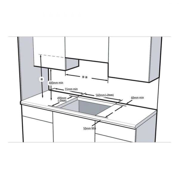 Beko Induktionshäll Hii64200fmt 58 Cm 4 Brännare Durchsichtig