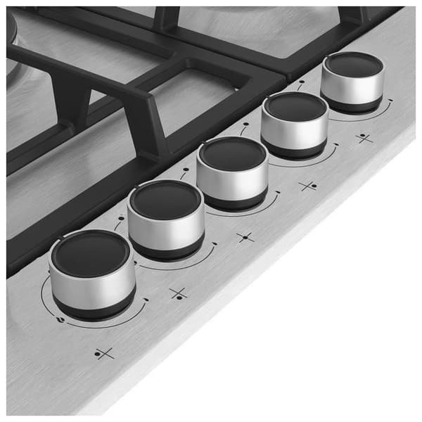 Gasolhäll - Beko - HIAW75225S - 5 brännare - Bredd 75 cm - Rostfritt stål