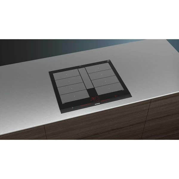 Siemens Induktionsplade Iq700 Ex675lyc1e Flex 60 Cm Sort