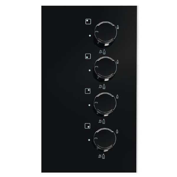 Electrolux Gasspis Egg6407k 59 Cm 4 Brännare Svart