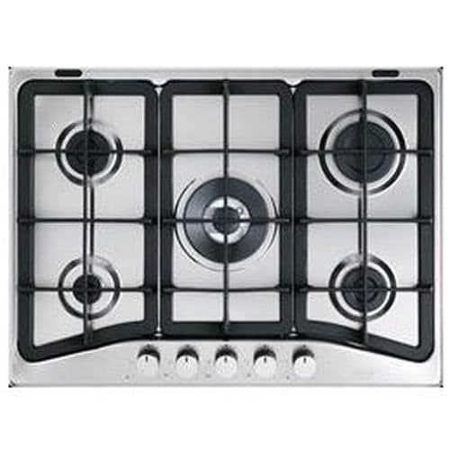 Gaskök - DeLonghi - IF 57 PRO N - Rostfritt stål - 5 brännare - Inbyggd Rostfritt stål