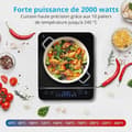 Pikkukuva 3 / 6: Fristående induktionshäll - MEDION - MD 17595 - 1 brännare - L 29 x D 36 cm