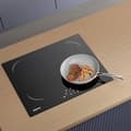 Miniatyrbild 3 av 6: Ciarra Induktionshäll 59cm 6000W 4 Brännare Känslig knapp Auto-Off Timer Svart