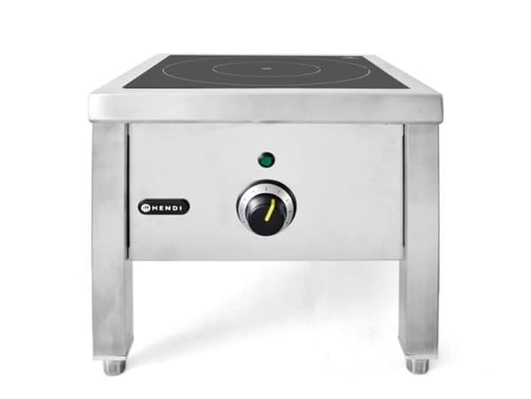 Højeffekt induktion skammel, HENDI, 400V/5000W, 400x400x(H)380mm Grundvariant