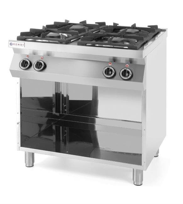 Kitchen Line 4-liekkinen kaasuliesi avojalustalla