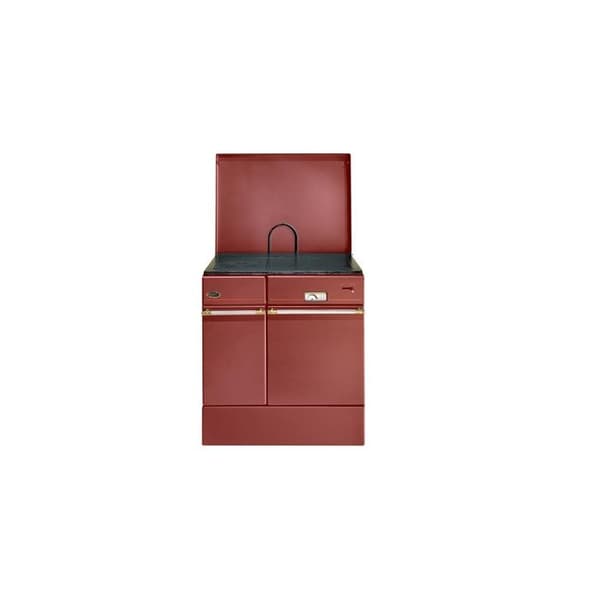 Vedspis - GODIN - 240162CARMINPOLI - Röd - 75 cm - 10 KW