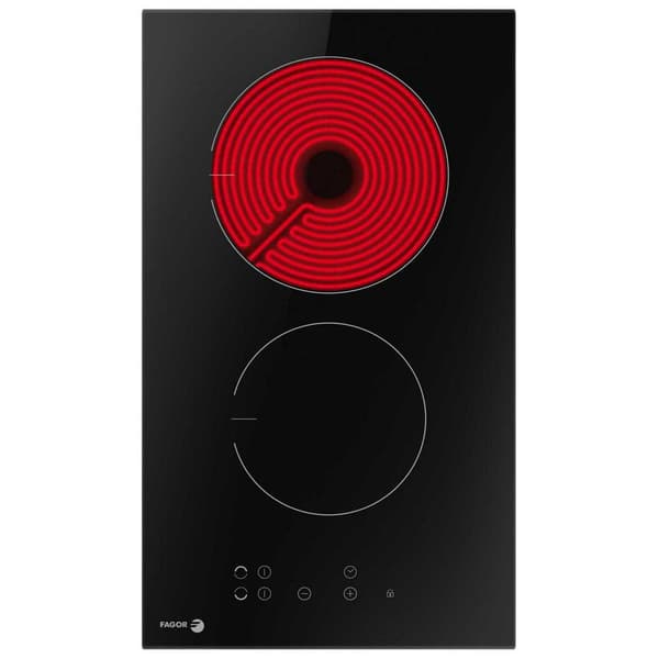 Fagor 3mft-2ac Keramisk Kogeplade 2 Blus Svart