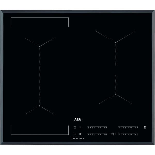 AEG IKE64441FB Svart Inbyggd 60 cm Zoninduktionshäll 4 zon(er) Svart