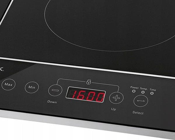 PROFI COOK PC-DKI 1067 induktionskomfur, 3500W, 2 kogezoner, sort