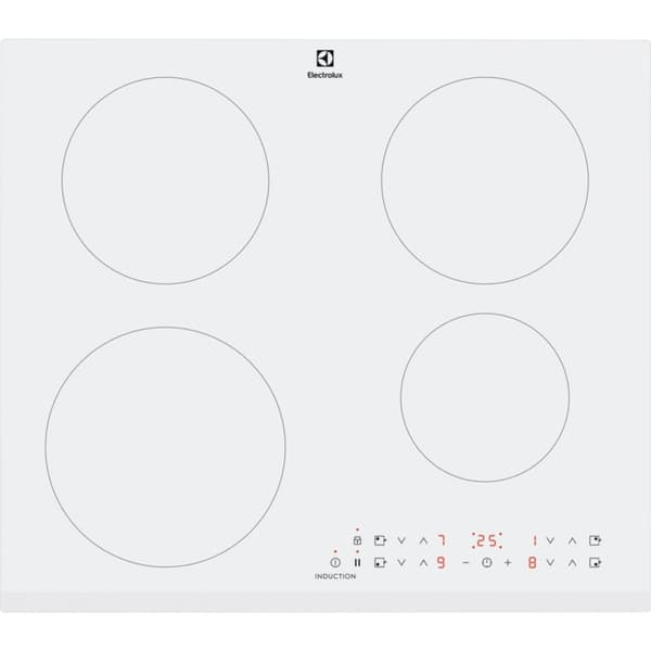 Electrolux LIR60430BW Hvid Indbygget 60 cm Zone induktionskogeplade 4 zone(r) Hvid
