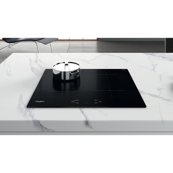 Whirlpool WS Q4860 NE häll Svart Inbyggd 60 cm Zoninduktionshäll 4 zon(er)