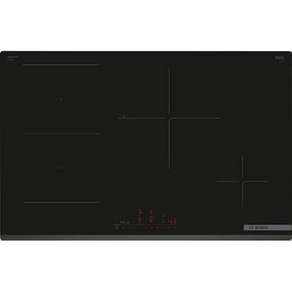 Induktionshäll - BOSCH - PVS83KHC1Z - 80 cm - 4 brännare - Svart