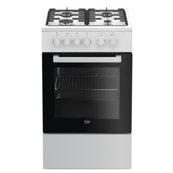 Beko ugn och spis Gas Vit A - FSS52020DW
