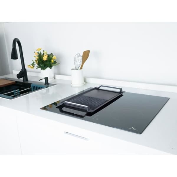 CONTINENTAL EDISON 4-zons induktionshäll CETI4ZFLEX3 - Flex - 7200W - 4 boosters - svart