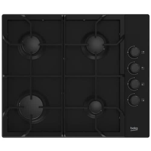 BEKO HIBG64125SB INTEGRERAD SVART PLATTA (PLACERING) 61 CM GAS 4 ZONER