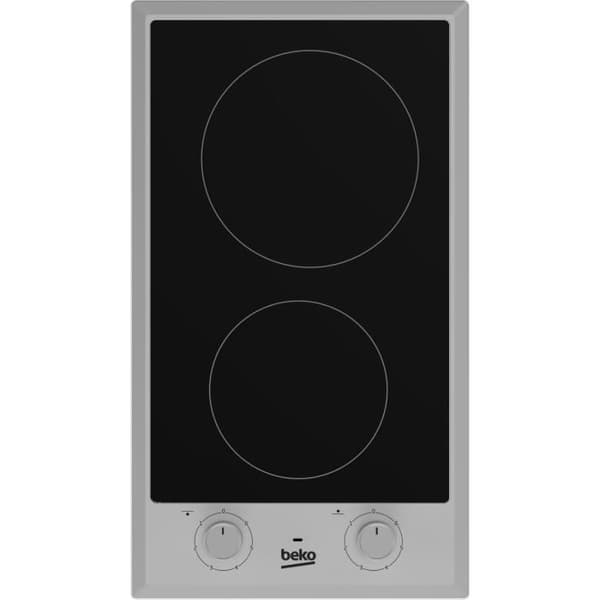 BEKO HDCC32200X keramikhäll - 2 brännare - Touchkontroller - Modulområde - Svart