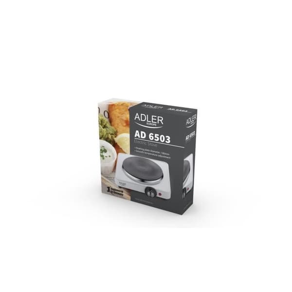 Adler AD 6503, Fristående, Vit, Roterande, 1500 W, 3 kg, 298 mm