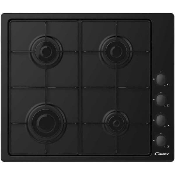 Gasolhäll - GODIS - CHW6LBX - 4 brännare - Rostfritt stål Svart