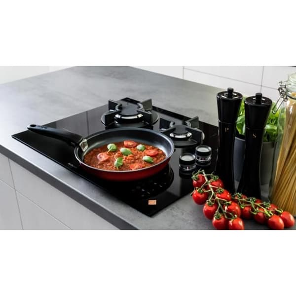 DE DIETRICH DPI7602BM blandad häll - 4 brännare - Svart