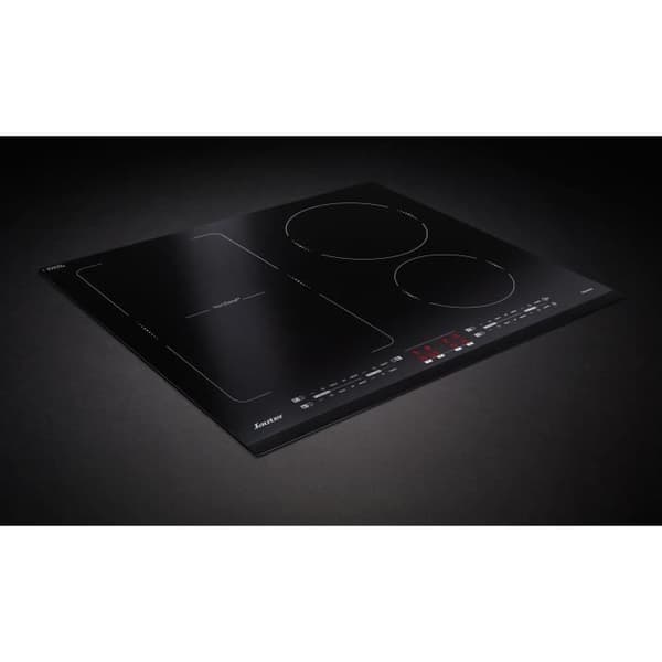 SAUTER Induktionshäll - 4 brännare - L60 x D51cm - SPI4664B - 7200W - Glasbeläggning - Svart