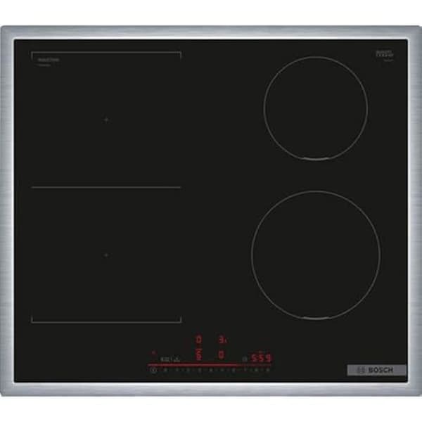 Bosch PVS645HB1E Series 6 induktionshäll - 60 cm - Combi Zone - Home Connect Svart